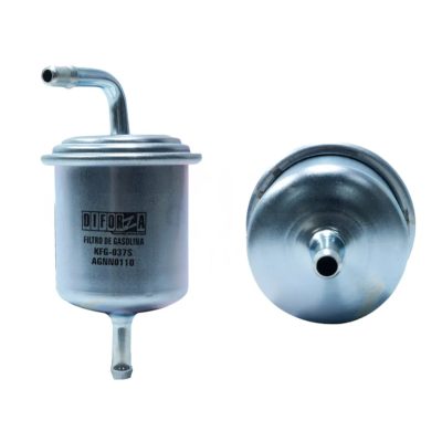 Filtro de gasolina metal curvo (D-21 2.4L 1994-2007 / lucino 2.0L 1996-2000 / altima 2.4L-2.5L-3.5L 1993-2006)