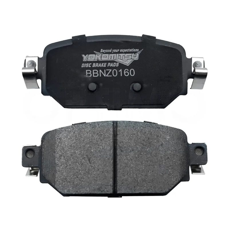 Rear brake pads disco semi-metallic