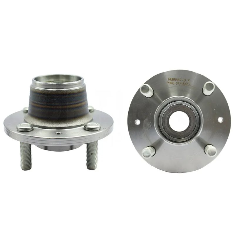 Maza trasero completa sin / ABS con / 4 birlos (Spark 2011-2017 / beat 2018-2021 / PT G3 2006-2009)