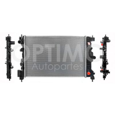 Radiador agua con / s aire automatico 580*390*16 mm t / soldado