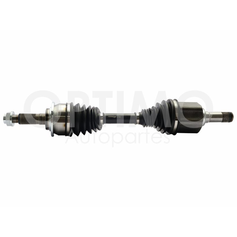 Left complete axle shaft without / ABS STD / automatic side wheel E28 l / transmission E29 606.5 mm