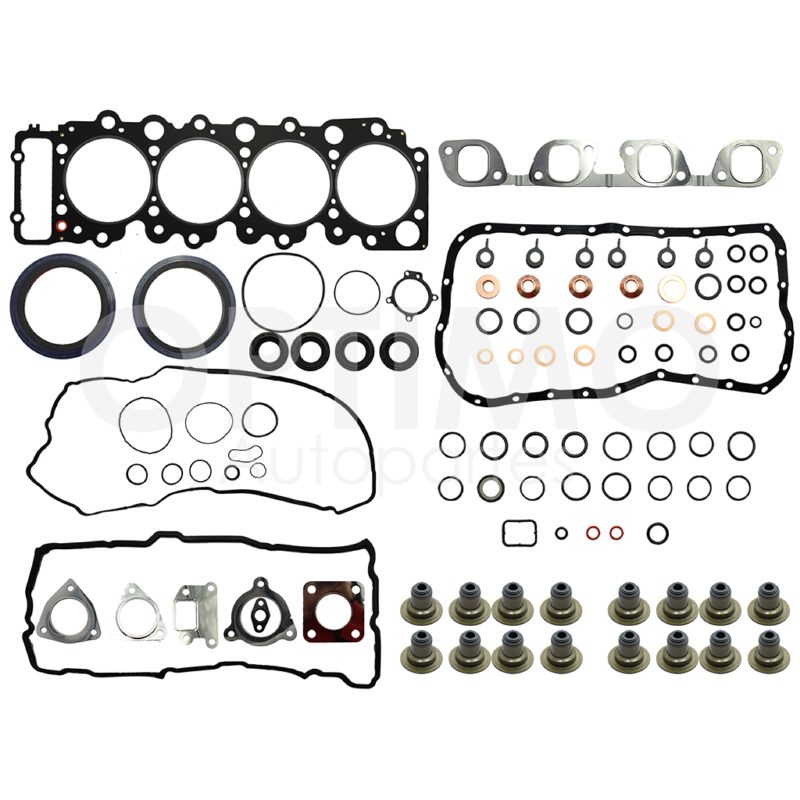 Junta motor completa metal 1.2 mm 16 valvulas 4HK1-TC (Forward 800 5.2L 2015-2026 / ELF-450 5.2L 2007-2009)
