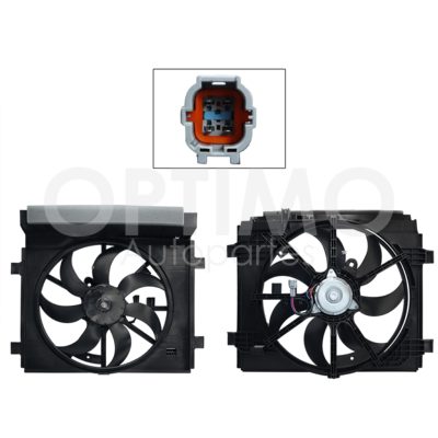 Motoventilador completo con / s aire con / tolva 4 pines sin / resistencia