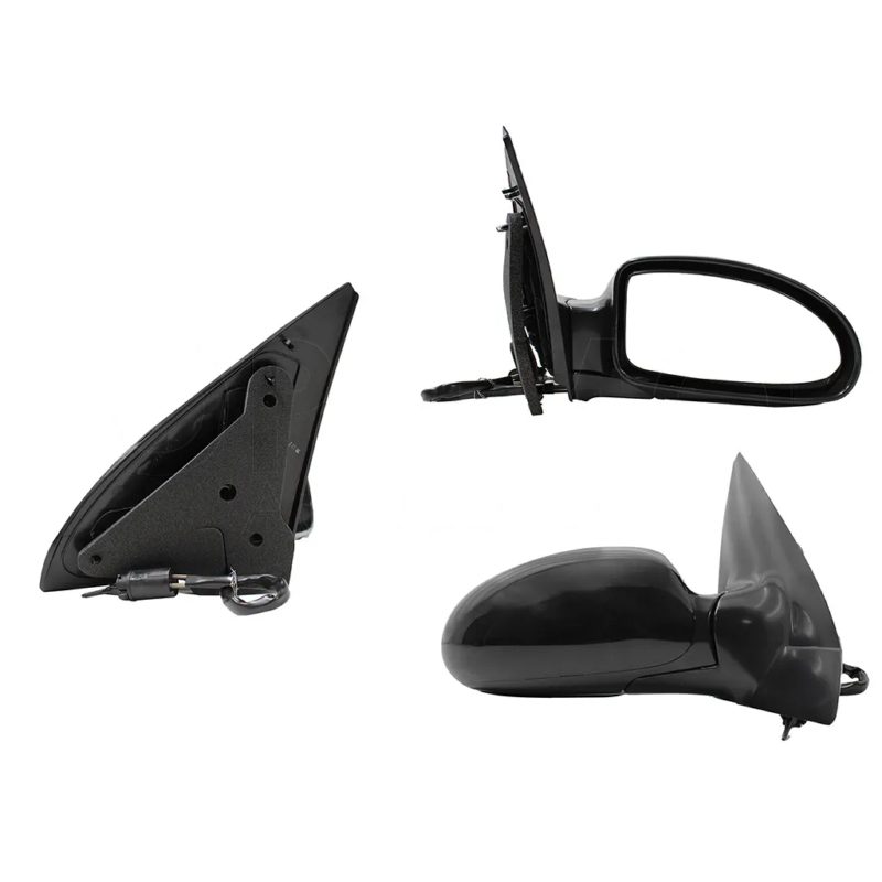 Right side mirror manual black with control (Abatible)