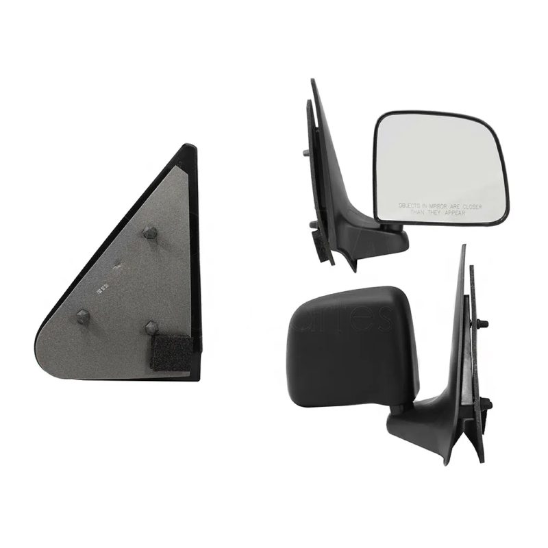 Right side mirror manual black poroso (Mazda pick-up)