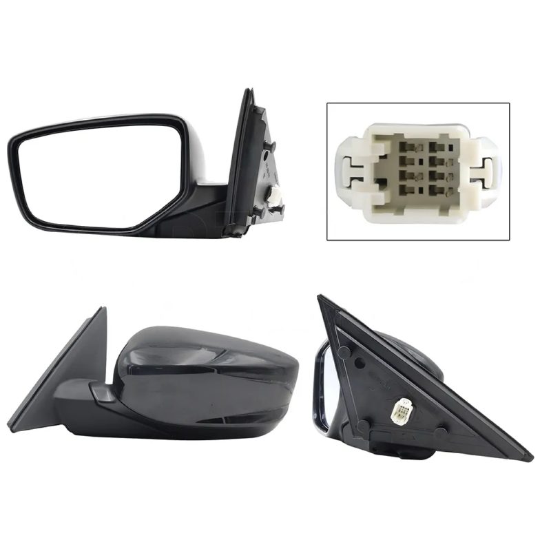 Espejo izquierda electrica negro para pintar con desempanante (5 pines) 4PTAS