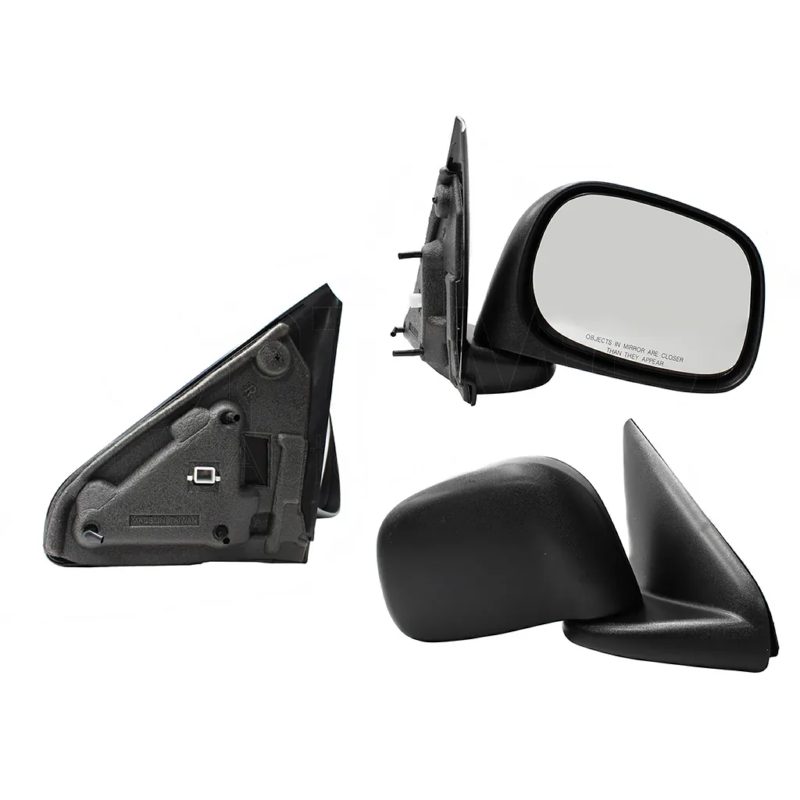 Right side mirror manual black poroso