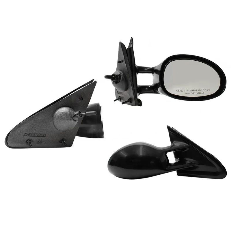 Espejo derecho manual negro liso (Cirrus 1995-2000)