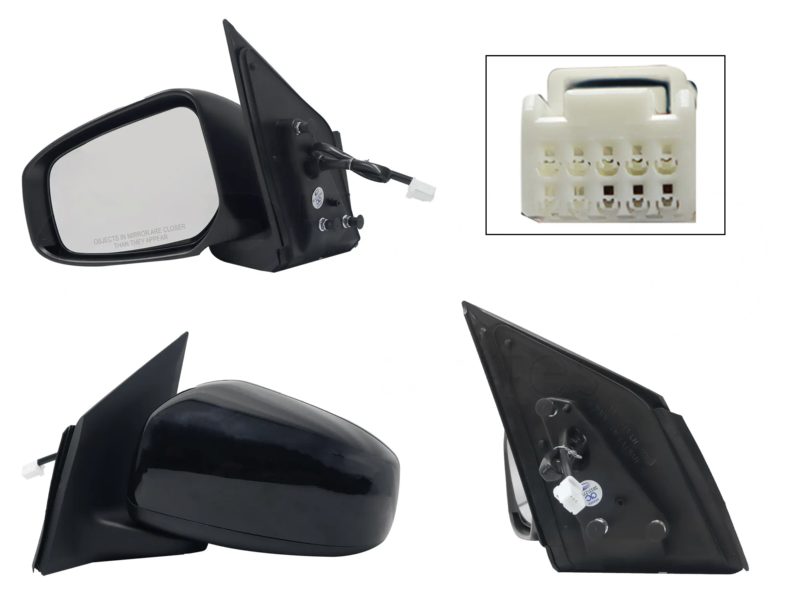 Espejo izquierda electrica negro para pintar (3 pines) (Mt mirage G4 2019-2024 / mirage 5PTAS 2015-2019)
