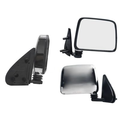 Espejo derecho manual cromo (Base interior metalica) (NP-300 D-22 2008-2015)