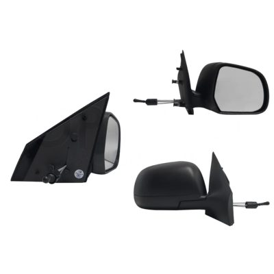 Espejo derecho manual negro poroso con control (V-drive 2020-2025)
