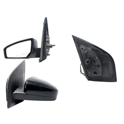 Espejo izquierda manual negro para pintar con control
