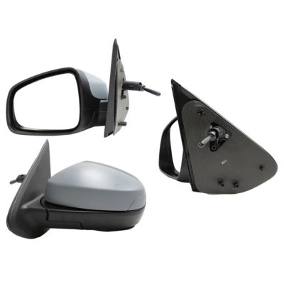 Espejo izquierda manual gris para pintar con control (Sandero-stepway 2016-2020)