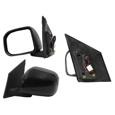 Left electric black side mirror for paint (3 pines)