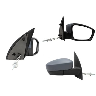 Right side mirror manual gray for paint with control