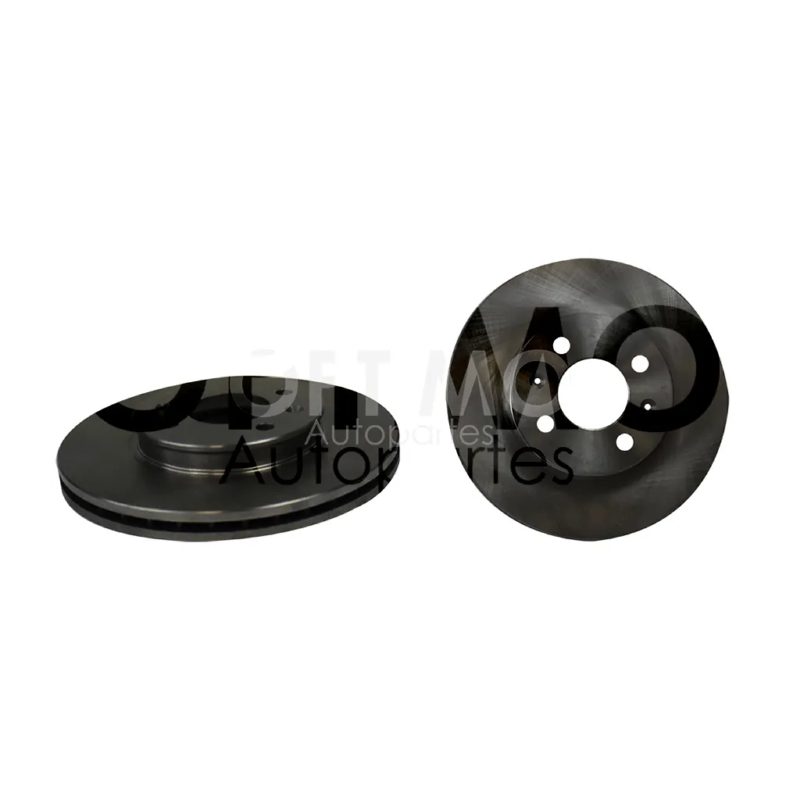 Brake rotor brake front ventilado (Attitude 2012-2014 / accent 1.6L 2018-2022) (Sedan / hatchback)