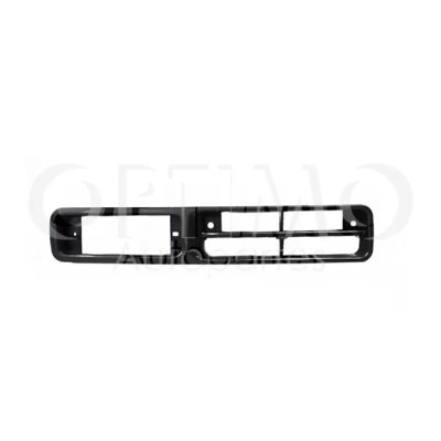 Right black grille insert with hole for cuarto of defensa front