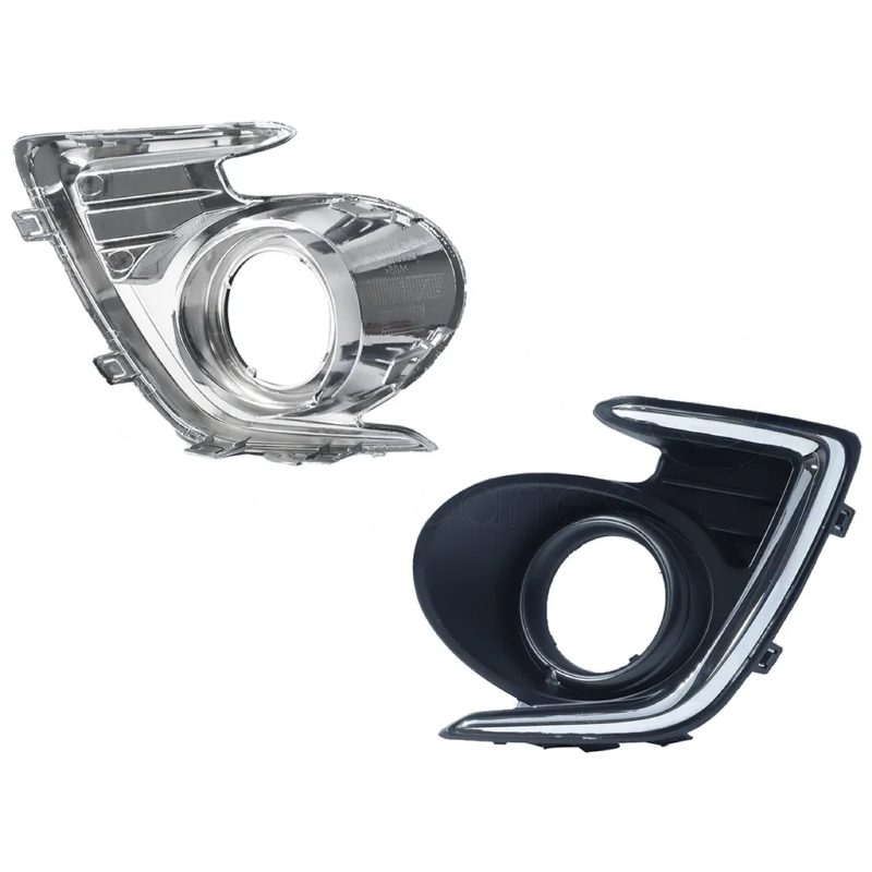 Left grille insert with hole for faro aux with filo cromo of facia front (Mt mirage G4 2019-2020)