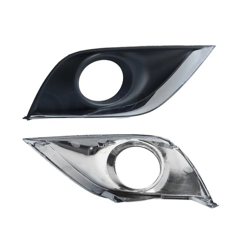 Rejilla derecho con hoyo para faro aux con filo cromo de facia delantero (V-drive 2020-2025)