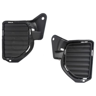 Left grille insert without hole for faro aux of facia front chasis long (Techo alto)