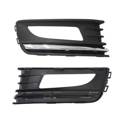 Right grille insert with hole for faro aux with filo cromo of facia front