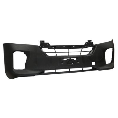 Front bumper cover with hole for faro aux with rejilla center chasis short (Angosto)