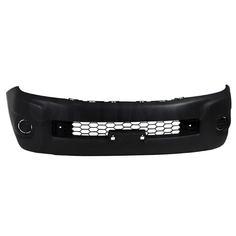 Front bumper cover without hole for faro aux and moldura with rejilla center