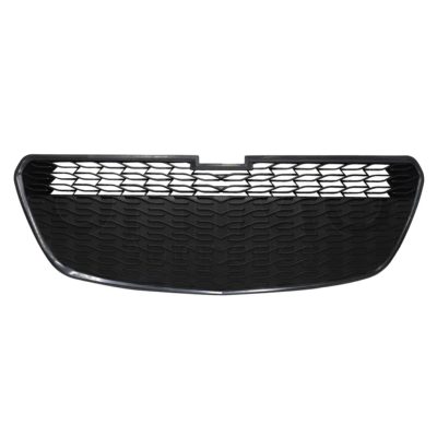 Lower black grille with filo black