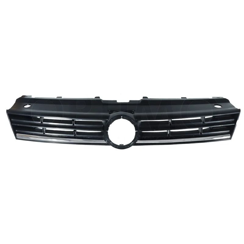 Black grille with filo cromo