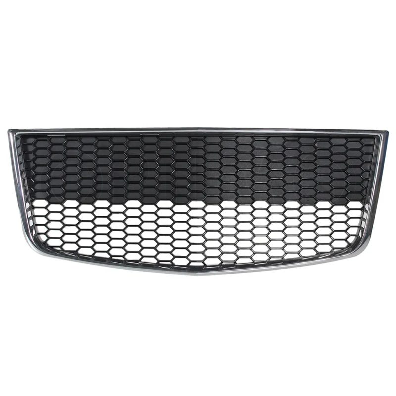 Lower black grille with filo cromo