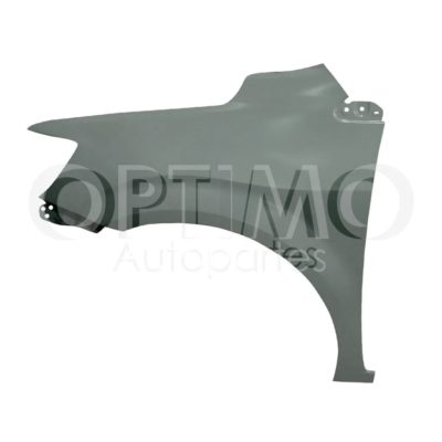 Salpicadera izquierda sin hoyo para cuarto (Sedan / hatchback) (Color / gris)