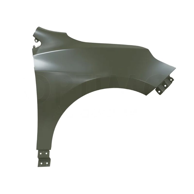 Right fender without hole for cuarto (Color / negro)