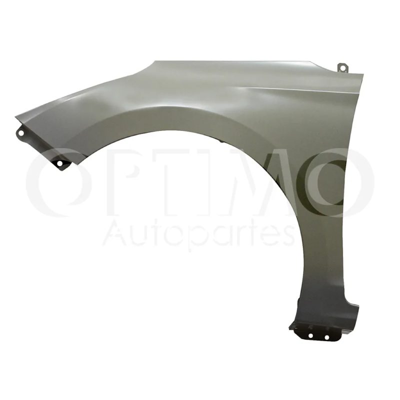 Left fender without hole for cuarto (Sedan / hatchback) (Color / gris)
