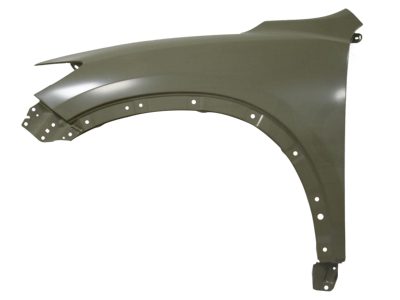 Left fender with hole for molding (Color / gris)