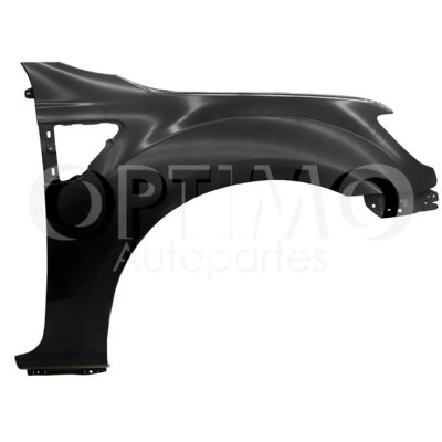 Right fender with hole for toma of air (Color / negro)