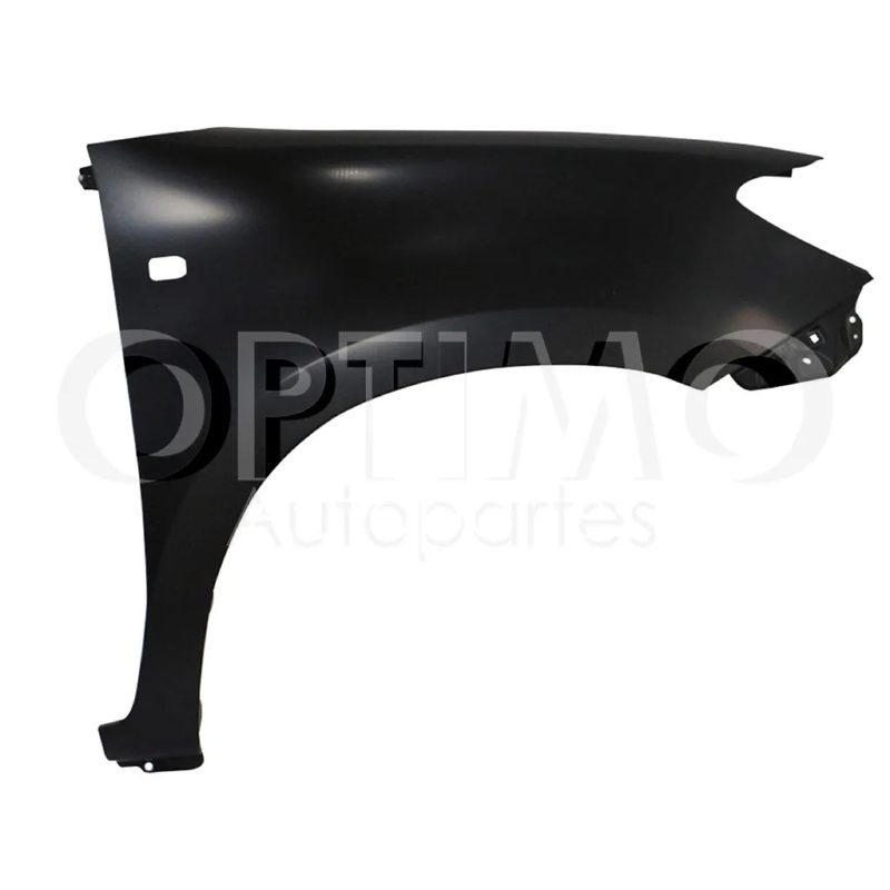 Right fender with hole for cuarto without moldura (Color / negro)