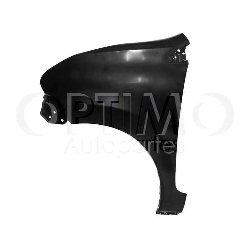 Left fender without hole for cuarto (Color / negro)