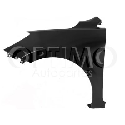 Salpicadera izquierda sin hoyo para cuarto (Sedan / hatchback) (Color / negro)