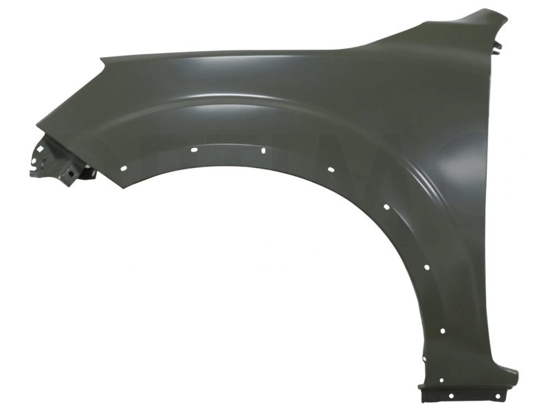Left fender without hole for cuarto with hole for cantonera (Color / gris)