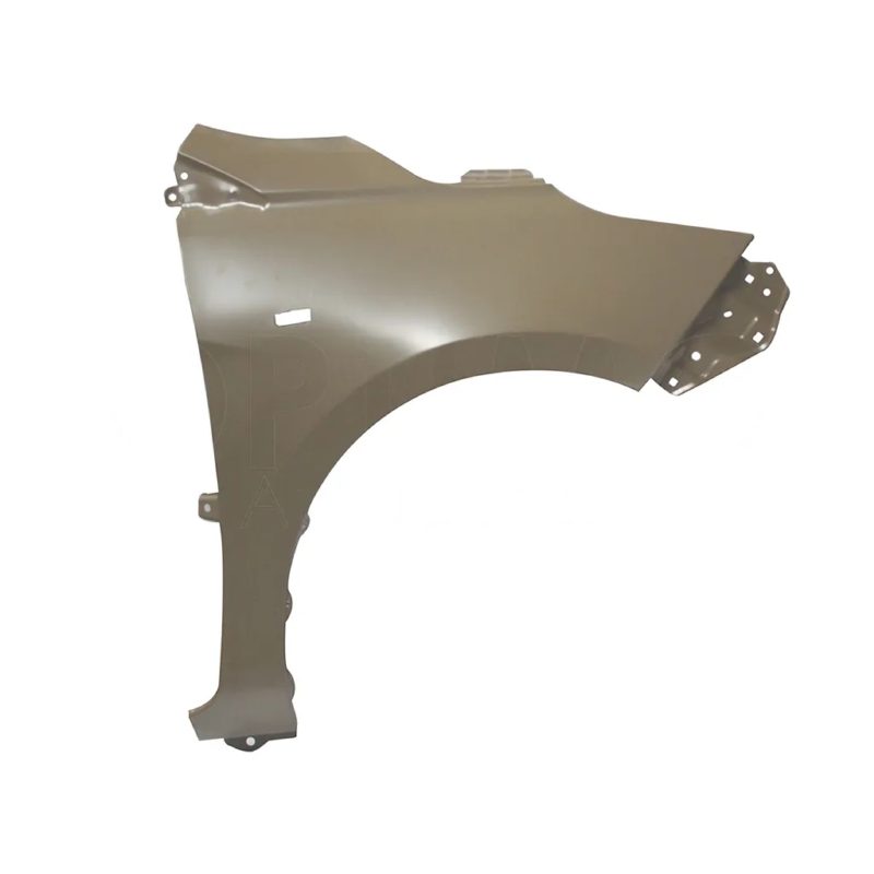 Right fender with hole for cuarto (Sedan / hatchback) (Color / gris)
