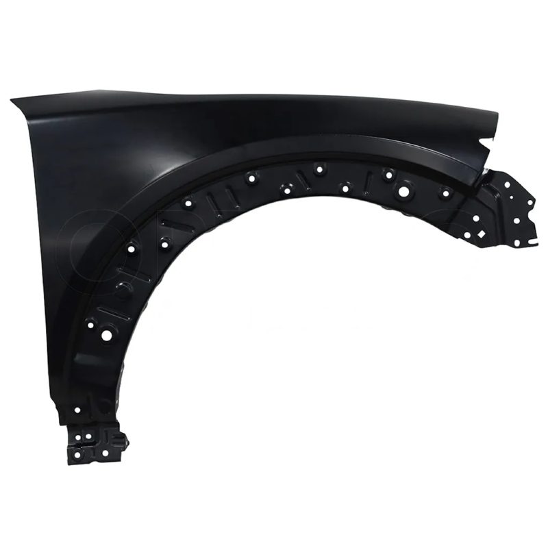 Right fender without hole for cuarto with hole for cantonera (Color / negro)