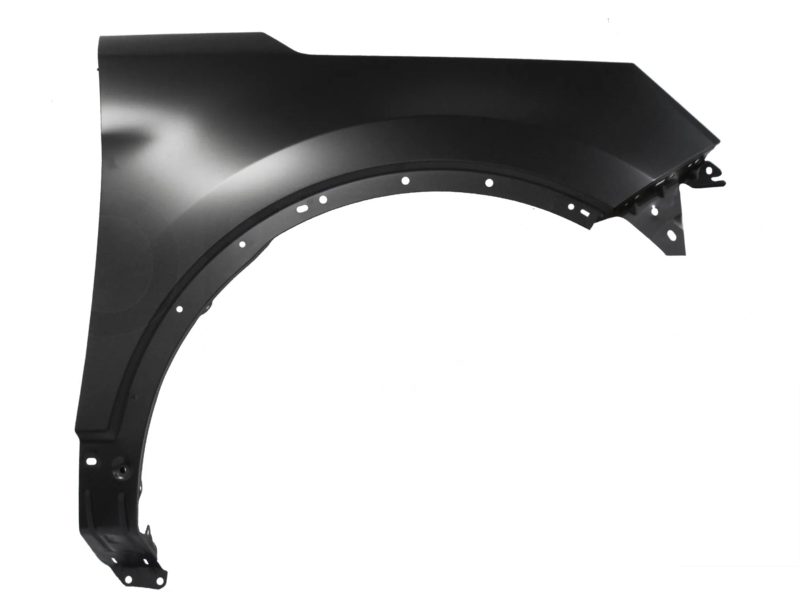 Right fender with hole for cantonera (Color / negro)