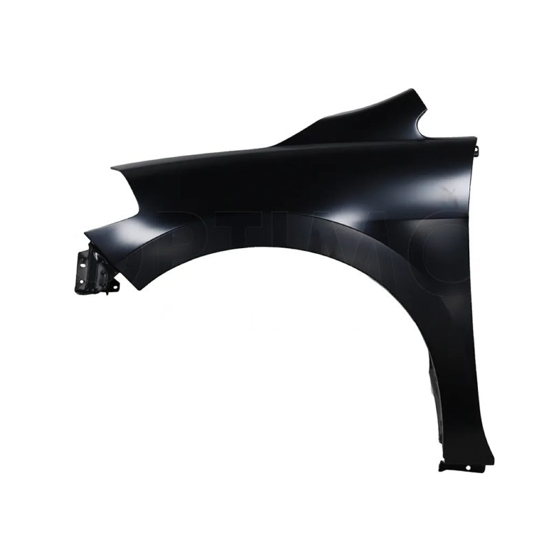 Salpicadera izquierda sin hoyo para cuarto (Sedan / hatchback) (Color / negro)