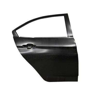Puerta trasera derecho (Color / negro)