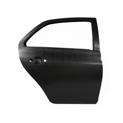 Puerta trasera derecho (Color / negro) 4PTAS