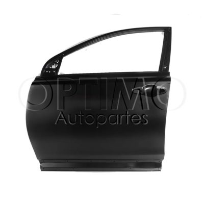 Front left door with hole for molding (Color / negro)