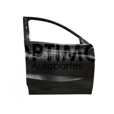 Puerta delantero derecho con hoyo para moldura (Color / negro)