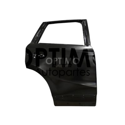 Rear right door with hole for molding (Color / negro)