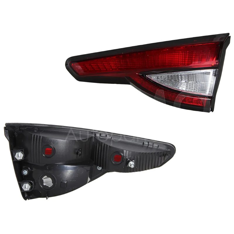 Right inner tail light without harness clara (Rojo / blanco)