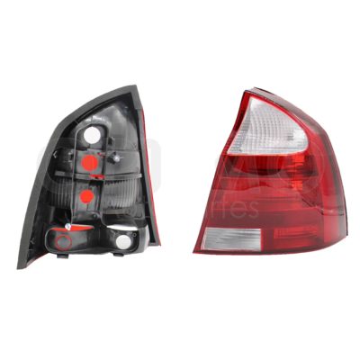 Calavera derecho sin arnes 4PTAS (Rojo / blanco)